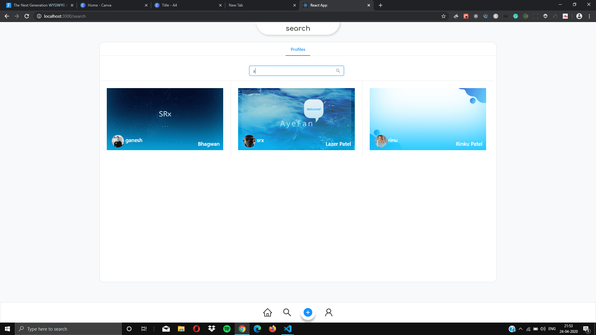 Ayefan - A Social Media Platform