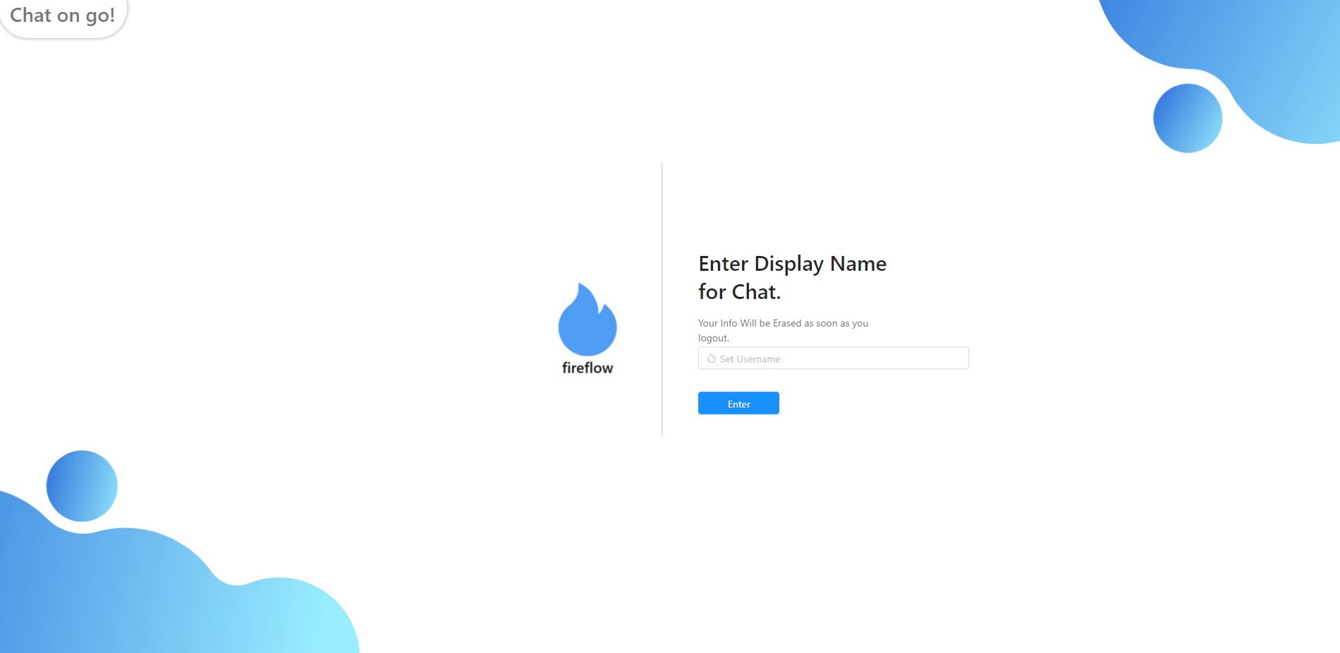 fireflow - Online Anonymous Chat Rooms